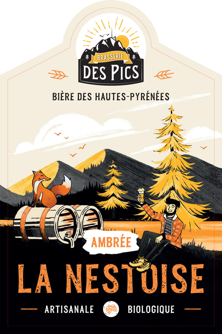 La Nestoise Ambree - Brasserie des Pics