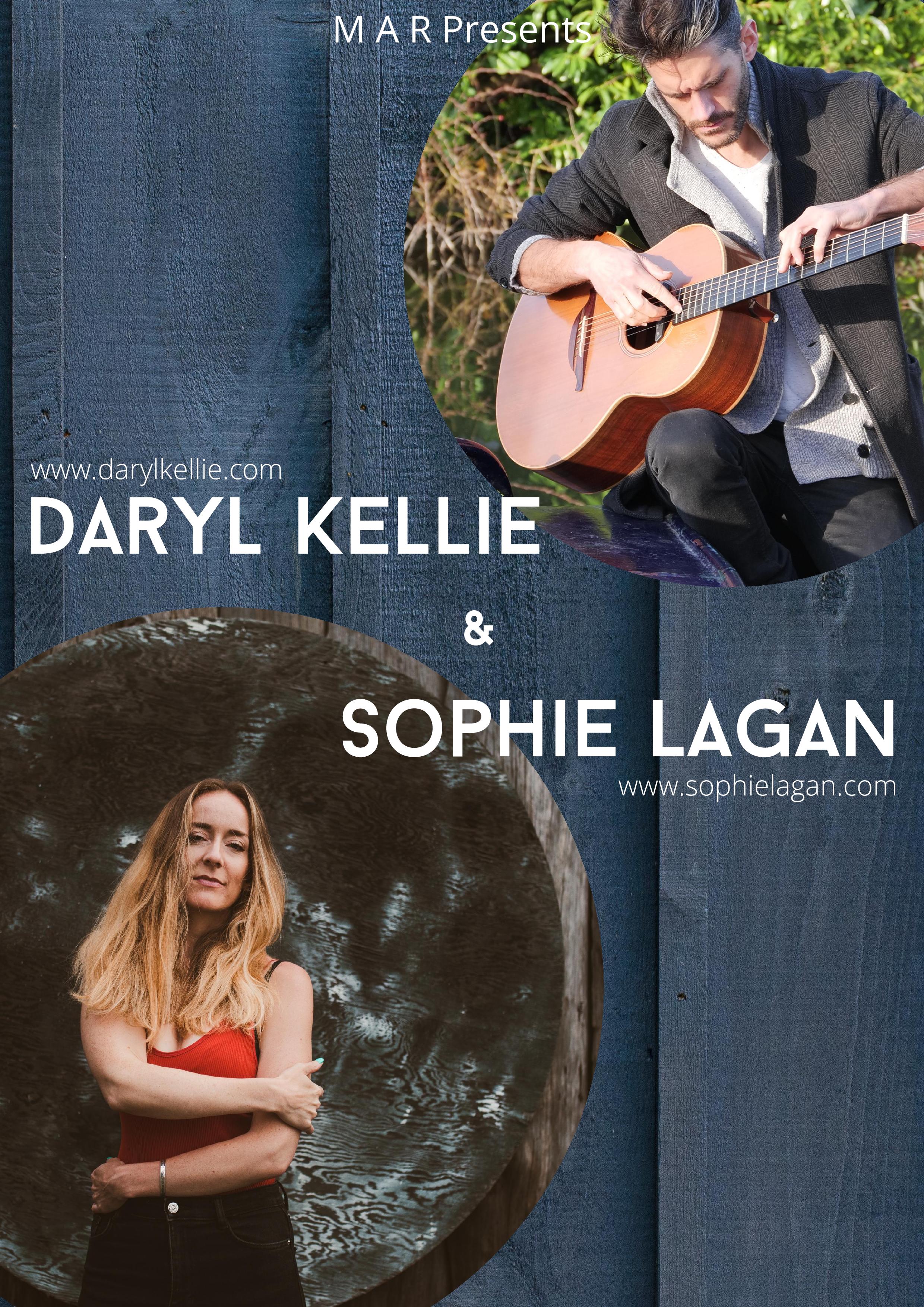 Concert de Daryl Kellie et Sophie Lagan vendredi 21 août